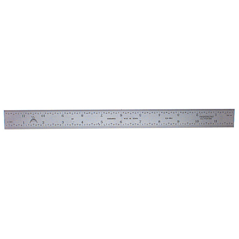PEC Tools NB40B187 Combination Square Blade - Model 7187–012–12.0" - English/Metric Graduation - Regular