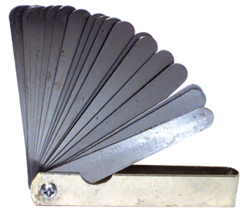 Procheck NB45TTG26 Tapered Thickness Gage - 26 Leaf-0.0015" to 0.025" Range