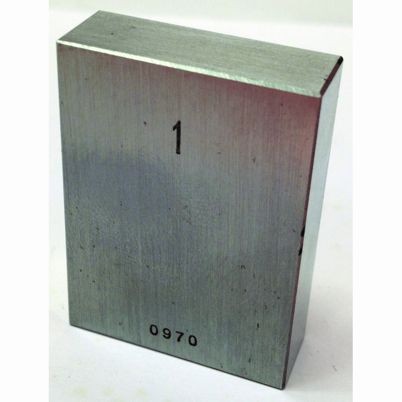 Procheck NB6012I0000RS0C Certified Rectangular Steel Gage Block - 12.0" - Grade 0
