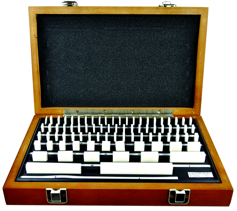 Procheck NB602672CER2 Rectangular Gage Block Set - Model 2672CER2-81 Pieces - Grade 2 - Ceramic