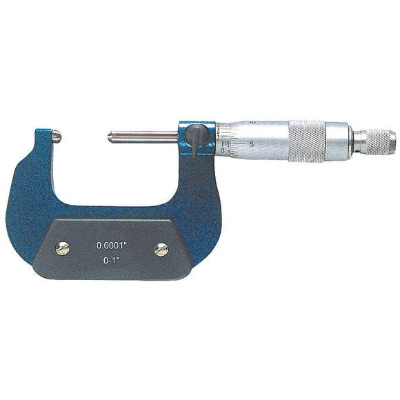 Procheck NB60C2BM1 0-1" Measuring Range-0.0001" Graduation - Ratchet Thimble - Carbide Face - Digital Ball Anvil & Spindle Micrometer