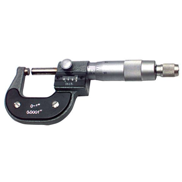 Procheck NB60CDM1 0-1" Measuring Range-0.0001" Graduation - Ratchet Thimble - Carbide Face - Digital Outsite Micrometer