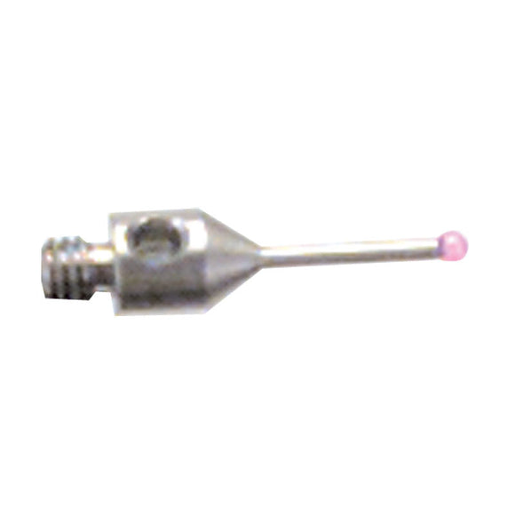 Procheck NB75Z3405 M2 Male Thread-21 mm Length - Grade 10 Ruby Star Styli with Stainless Steel Body