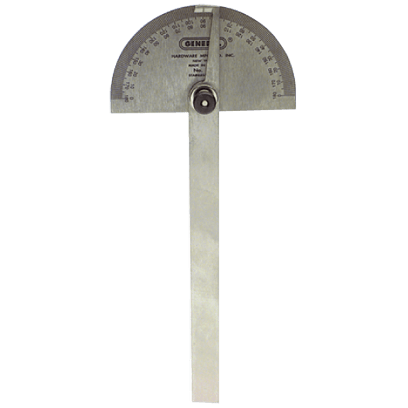 General NE5018 18 - Round Head - Protractor