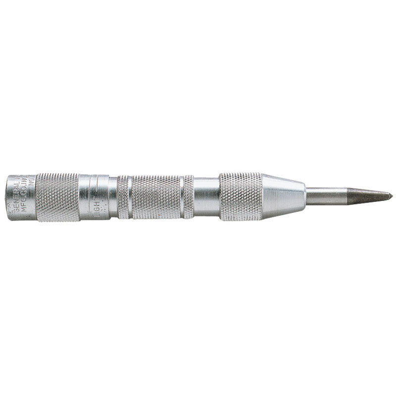 General NE5077 General Ball Bearing Automatic Center Punch - 5/8" Body Diameter x 5" Overall Length