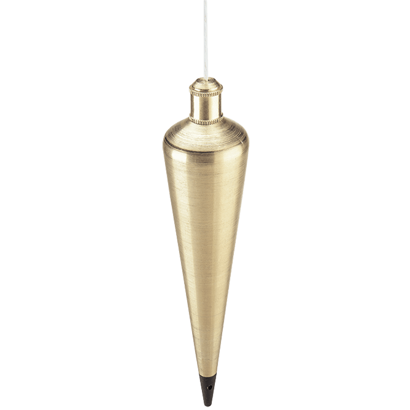General NE508008 800-8 8 Oz - Brass Plumb Bob