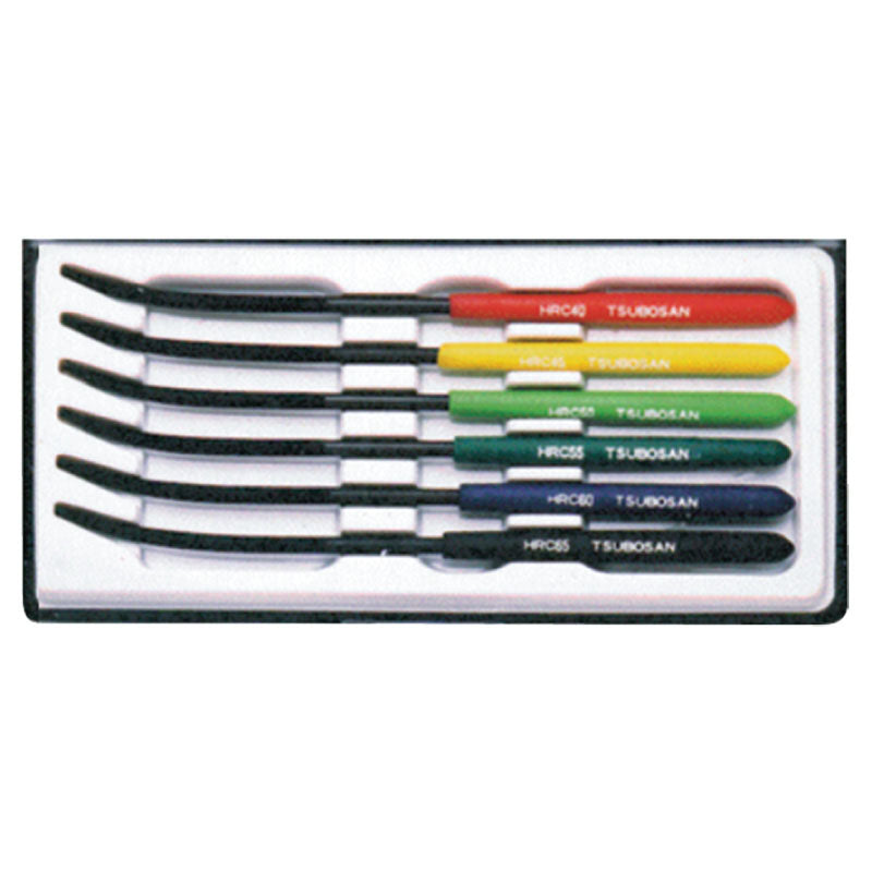 Quality Import NR50FHC6 Model FHC6 Hardness Testing Files-6 Piece Set - Hardness Tester Accessory
