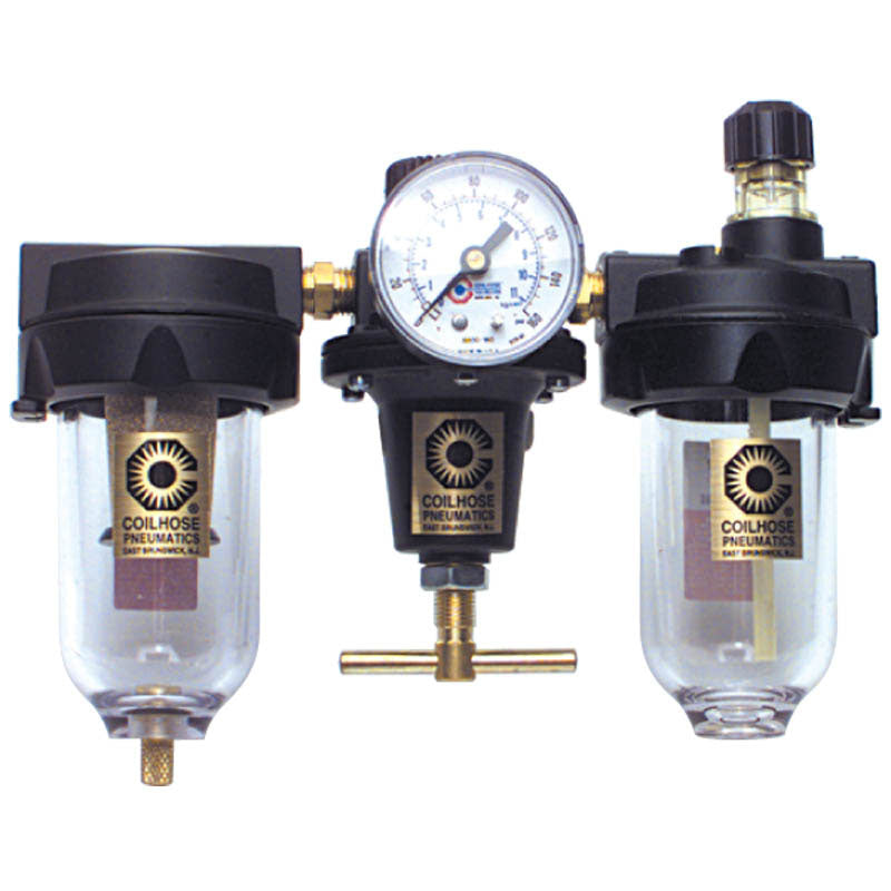 Coilhose Pneumatics NV508883AAG Model 8883AAG–3/8" NPT - Heavy Duty Filter-Regulator-Lubricator
