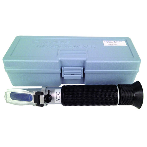 Procheck NZ6040000 Refractometer with carring case 0-10 Brix Scale, includes case & sampler