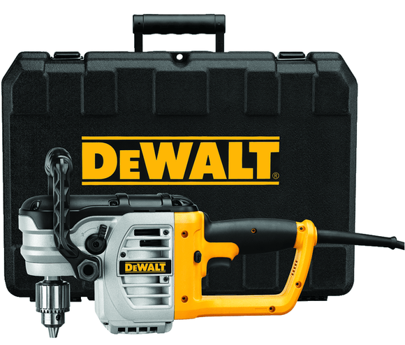 DeWALT PD20DWD460K Model DWD460K-11.0 No Load Amps-0-330 / 0-1,300 RPM-1/2" Keyed Chuck - Right Angle Drill