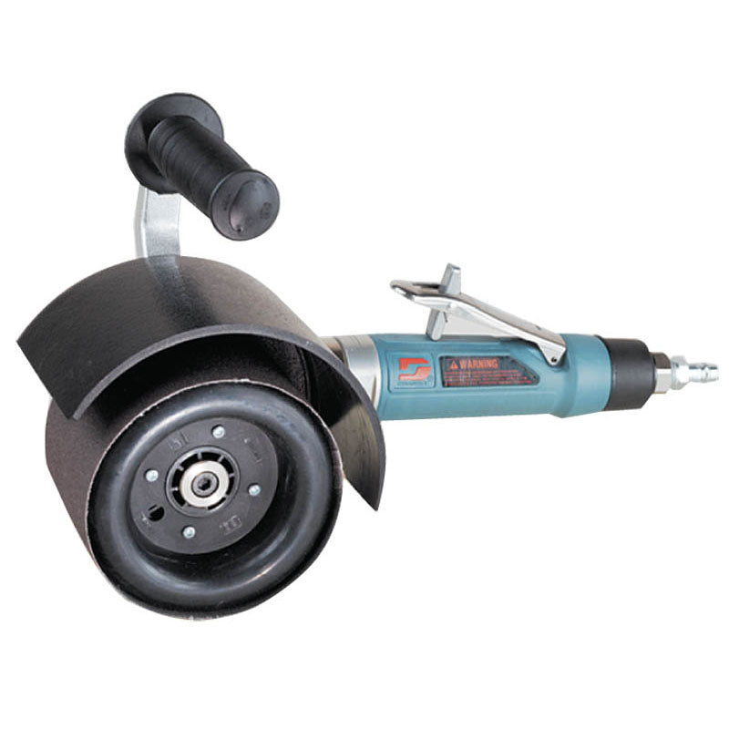 Dynabrade PF3013450 Dynisher Finishing Tool 1 hp, Right Angle, 2,800 RPM, Rear Exhaust, 3/4" (19 mm) Dia. Arbor