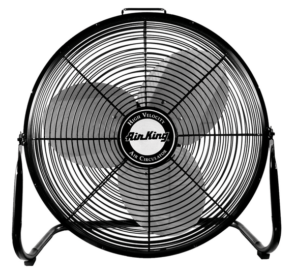 Air King PS559219 18" Floor Fan Roll-About Stand, 3-speed, 1/6 HP, 120V