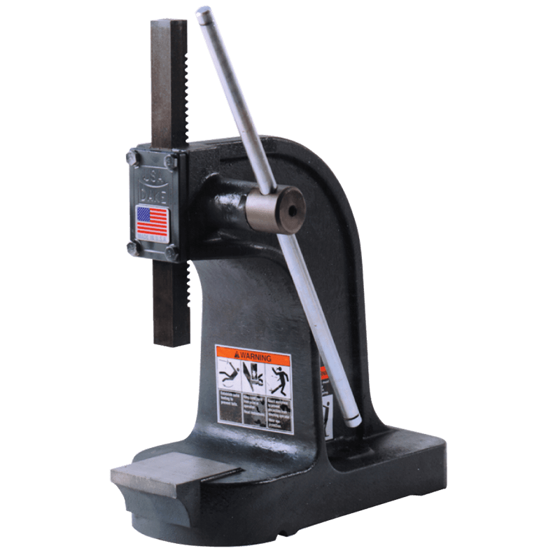 Dake RK5001004 Single Leverage Arbor Press - Model 01004–1 tons