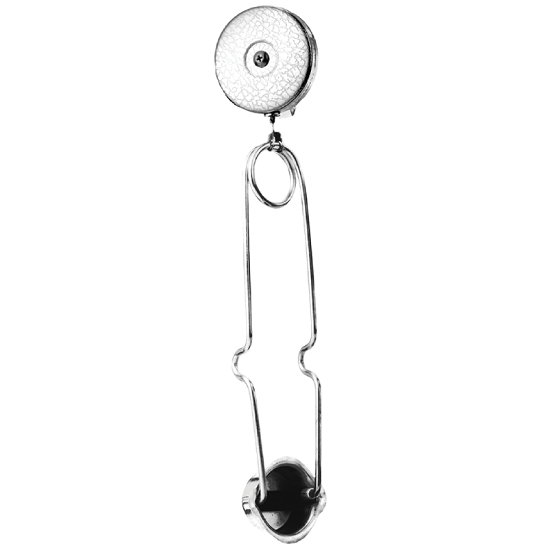 Key-Bak RP650005005 Model: 5SK - Torch Striker with 24" Chain Reel with Belt Clip - Split Ring Attachment