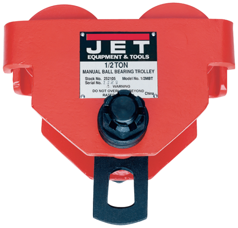Jet RR52AT15 Adjustable Trolley - Model AT15 – 3,000 lbs Rated Capacity