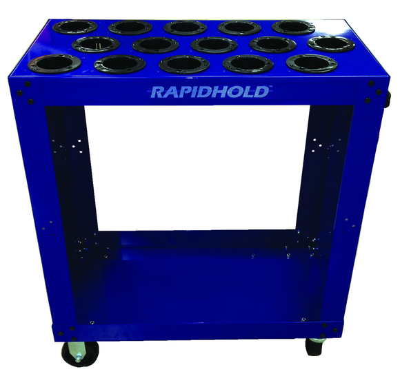 Rapidhold RX8076302 CNC Tool Cart - 24 Pieces 40 Taper Tooling