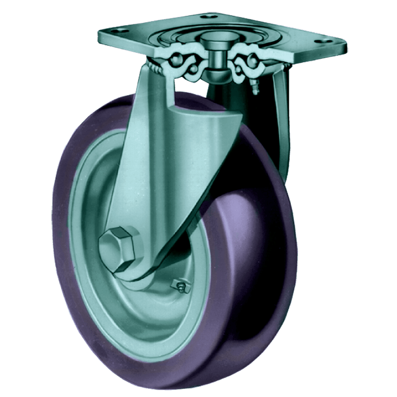 Payson RY503018UL 8" Diameter–2 1/2" Width - Paythane - Rigid–1,600 lbs Capacity
