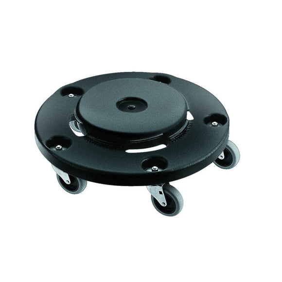 Rubbermaid RZ552640 Trash Container Dolly - Black