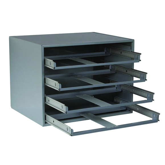 Durham SB554LR 20" x 15 3/4" x 15" - Steel Rack for Steel Compartment Boxes