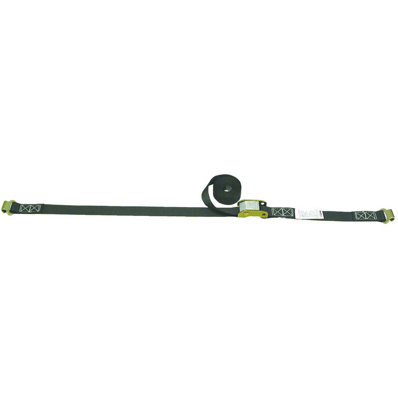 Lift-All SE8560110 Load Binder - 1" x 10 feet - Flat Hook Cam Buckle Style