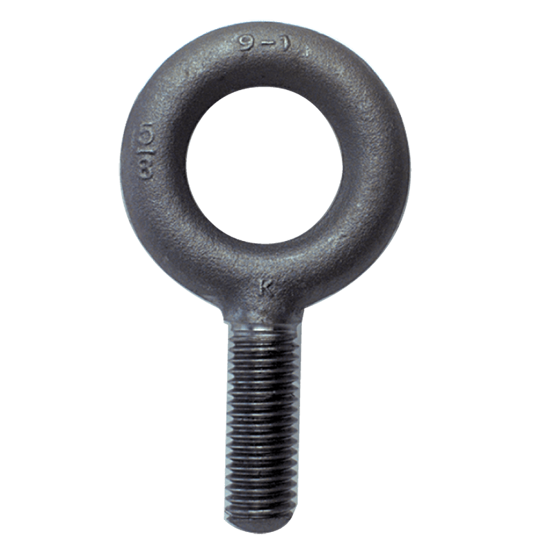 Generic USA SF50007P No Shoulder Plain Eye Bolt - 7/16-14 Thread, 1-1/16'' Eye Dia.