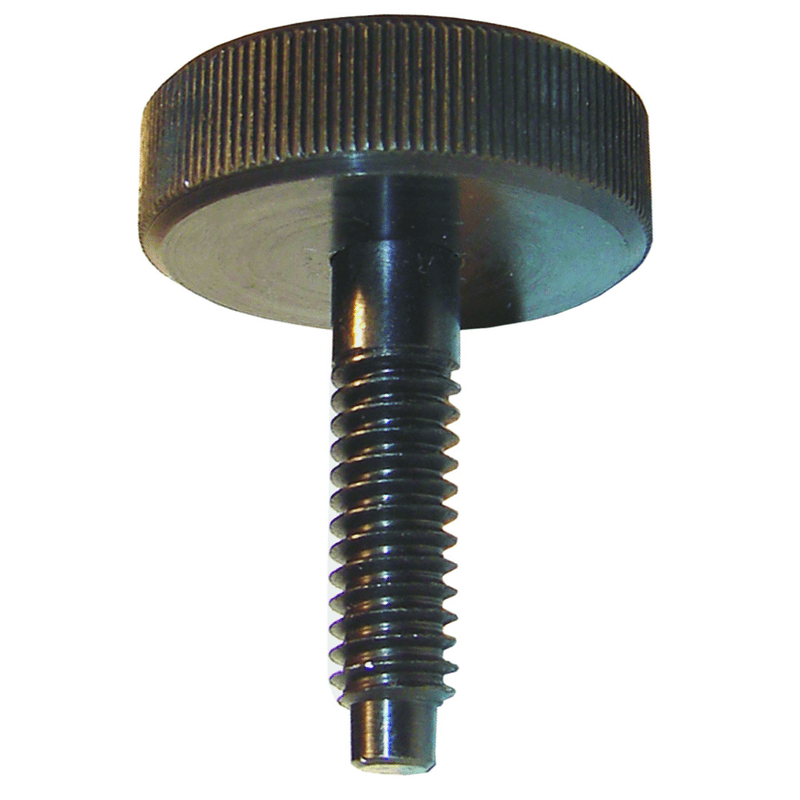 Morton SG80KHS21SS Stainless Steel Adjusting Screw - 1-1/8'' Head Size, 5/16-18 Thread, 1-1/2'' Screw Length