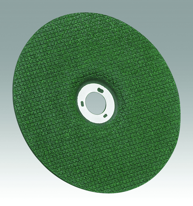 3M TM0150445 3M Green Corps Flexible Grinding Wheel T27 7" x 1/8" x 7/8" 36 Grit