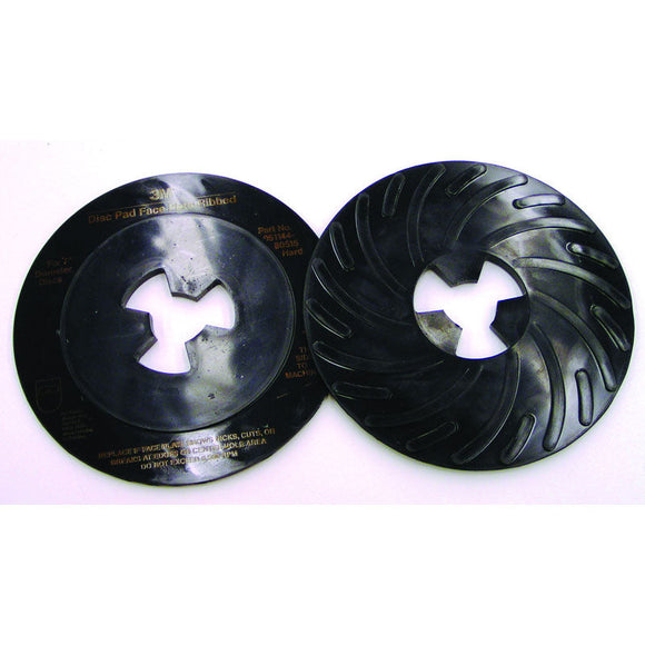 3M TM1180515 3M Disc Pad Face Plate Ribbed 80515 7" Hard Black