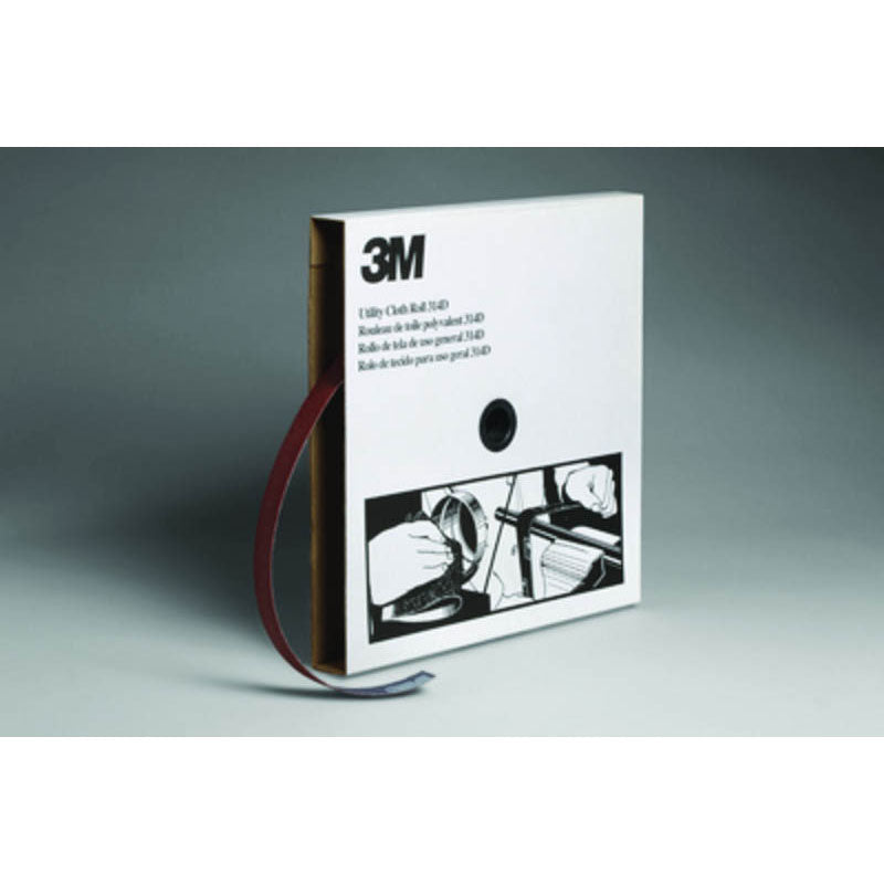 3M TM1219793 3M Utility Cloth Roll 314D P60 X-weight 1" x 50 yd