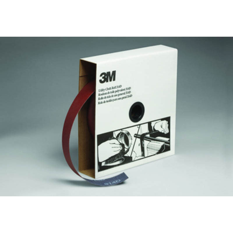 3M TM1219807 3M Utility Cloth Roll 314D P180 J-weight 1-1/2" x 50 yd