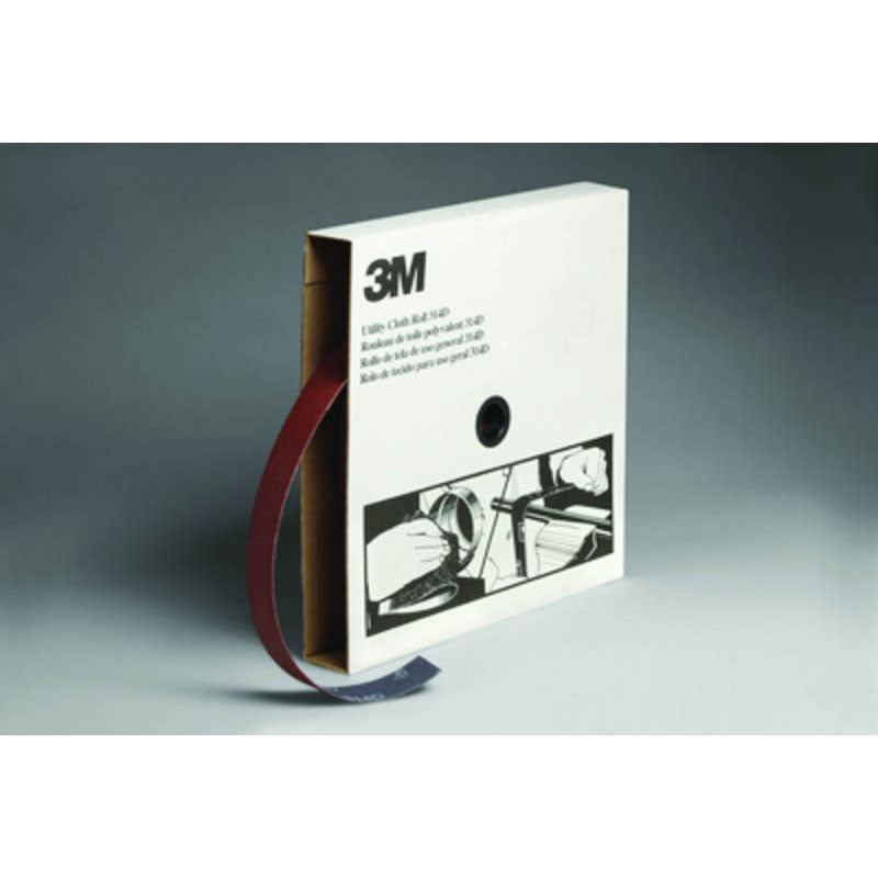 3M TM1219813 3M Utility Cloth Roll 314D P50 X-weight 1-1/2" x 50 yd