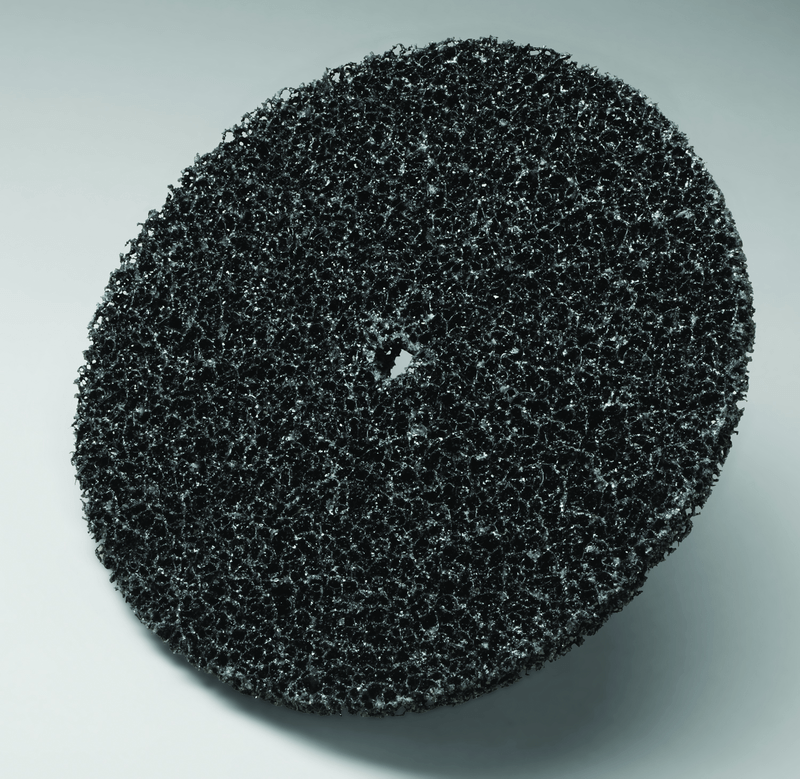 3M TM2100957 Scotch-Brite Clean and Strip Disc CS-DC SiC Extra Coarse 8" x 1/2"