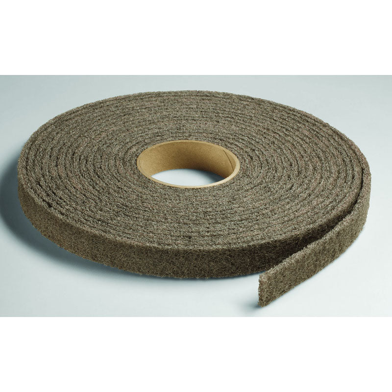3M TM2205206 Scotch-Brite Cut and Polish Roll CP-RL A/O Medium 2" x 30 ft