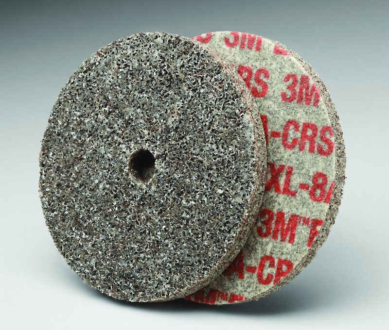3M TM2313766 Scotch-Brite EXL Unitized Wheel XL-UW 8A Coarse 3" x 1/4" x 3/8"