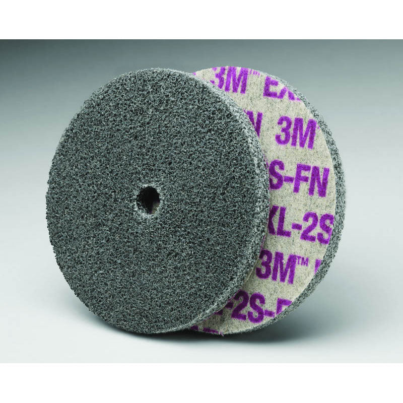 3M TM2314750 Scotch-Brite EXL Unitized Wheel XL-UW 2S Fine 3" x 1/4" x 3/8"