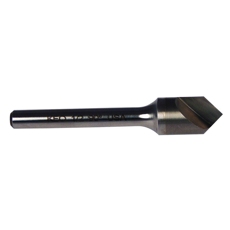 Keo AV4255728 1-1/4 Size-3/4 Shank-90° Single Flute Countersink