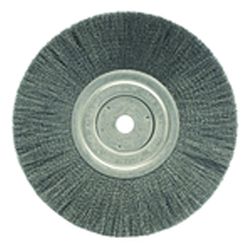 Weiler MK5101135 8" Diameter-5/8" Arbor Hole - Crimped Steel Wire Straight Wheel