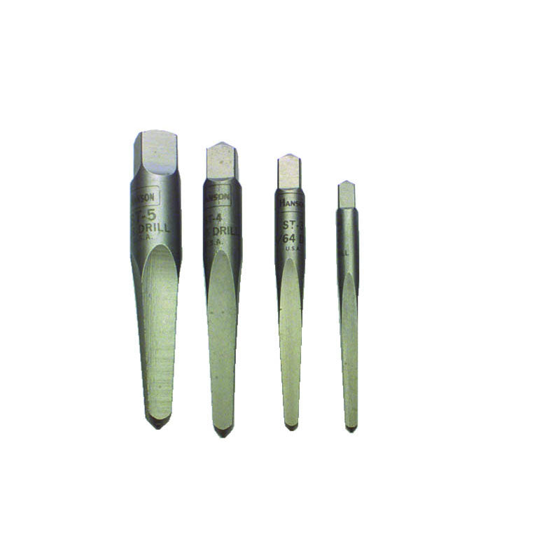 Irwin EW5152635 5 Pieces - Stright Flute Screw Extractor Set