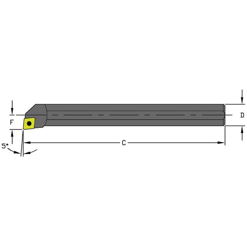 Ultra-Dex FG551359 S08M SCLCR2 STEEL BORING