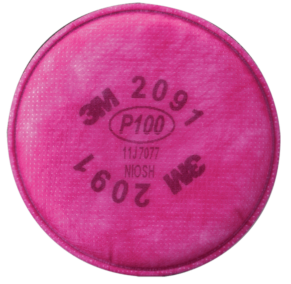3M KB352091 3M Particulate Filter 2091/07000(AAD) P100