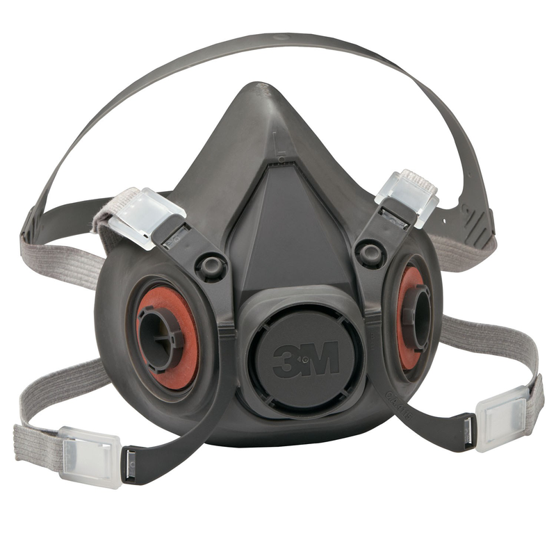 3M KB356200 3M Half Facepiece Reusable Respirator 6200/07025(AAD) Medium
