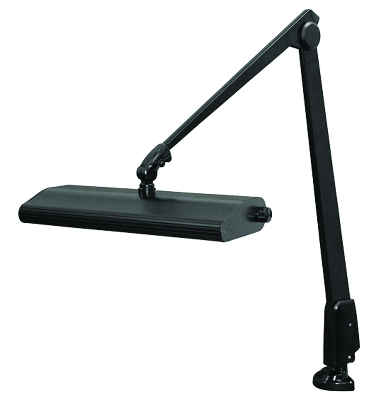 Dazor KC50LNVM34CMBK LED 41" MODERN LONG ARM CLAMP