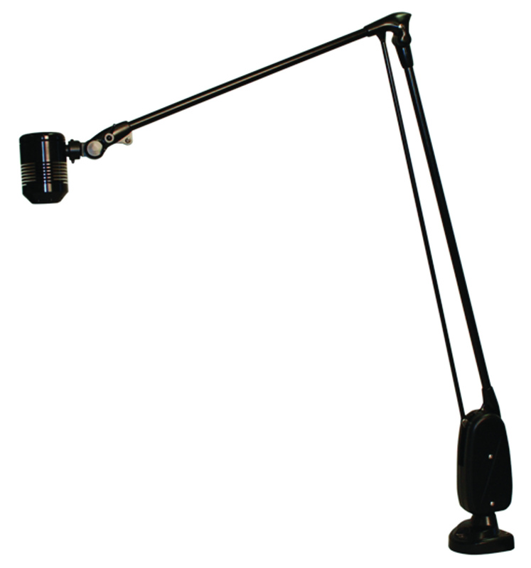 Dazor KC50LSL34CMBK LED 38" CLASSIC LONG ARM CLP BASE