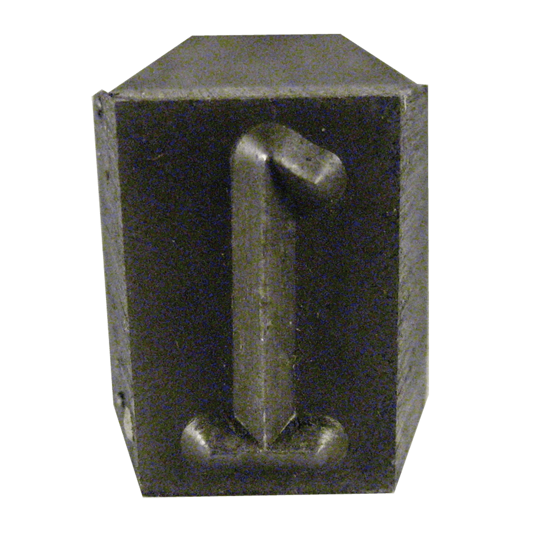 Young Bros. KF50MM316T Individual Steel Stamp - 3/16" Type Size (Letter T)