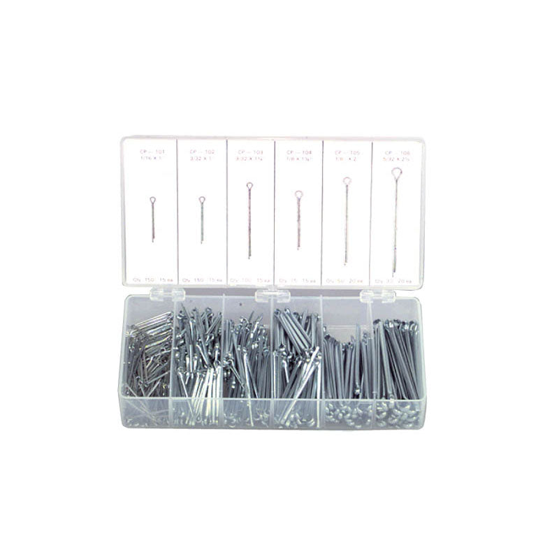 Generic USA KL55CP99 555 Pieces - Cotter Pin Assortment-1/16"-5/32" Diameter