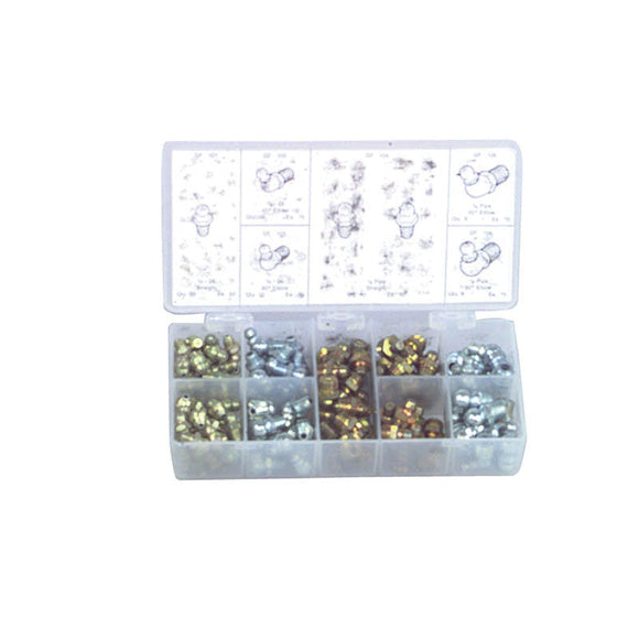 Generic USA KL55GF100S 385 Pieces Grease Fitting Assortment