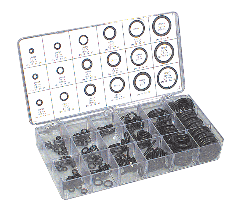Generic USA KL55OR99 225 Pieces O-Ring Assortment-1/8"-15/16" Diameter