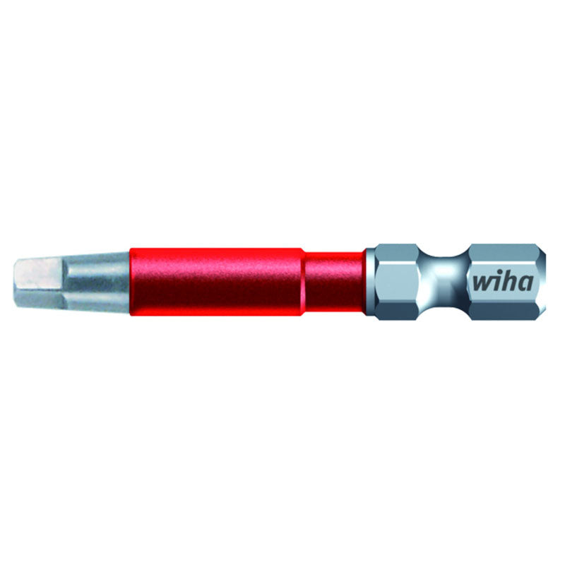Wiha KN5476878 Terminator Impact Power Bit Square #1 x 49mm (2 Bit Pack)