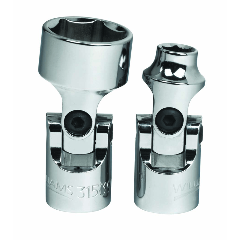 Williams KP3031528 3/8 DR STD FLEX SKT 6-PT 8MM