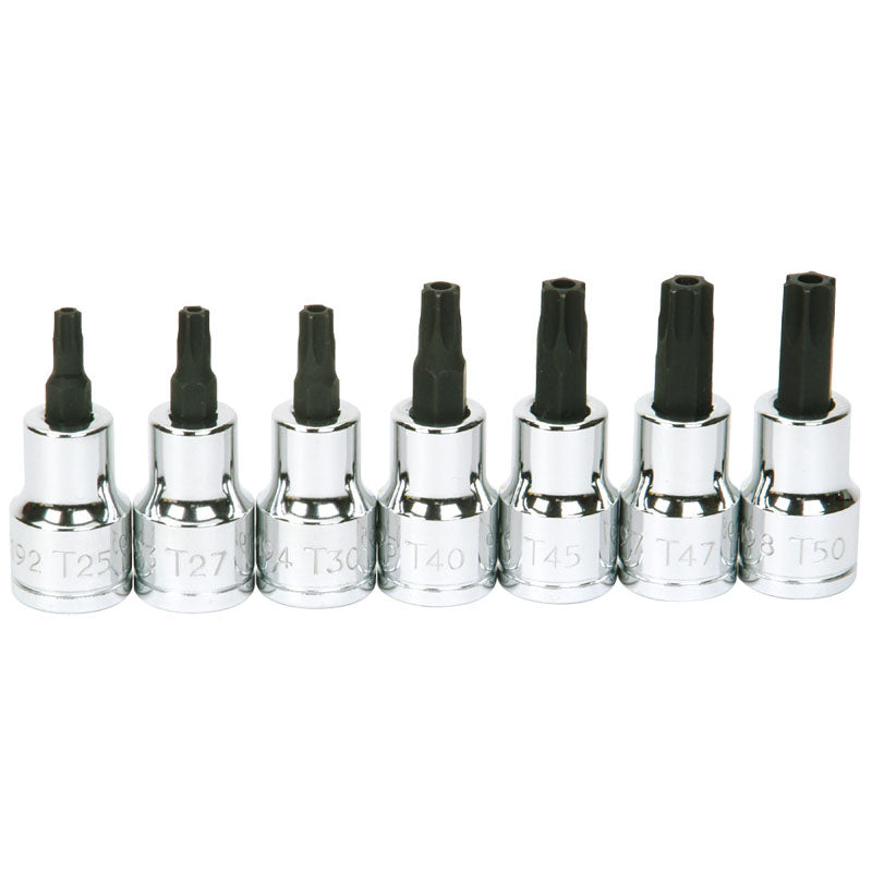Williams KP3031912 7PC 3/8 DR SET SOCKET TAMPER-PTRF